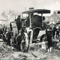 Burrell Showmans doing a spot of ploughing.